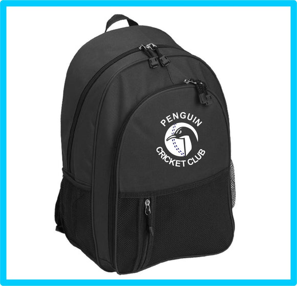Penguin Cricket Club Black Blackpack (G3620)