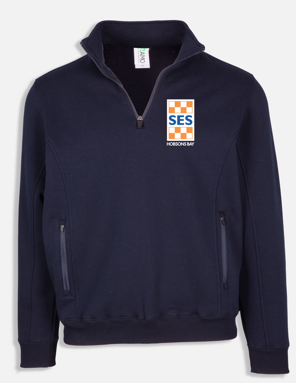 SES Hobsons Bay 1/2 Zip Fleecy (ramo)