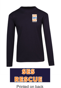 SES Hobsons Bay Long Sleeve Cotton Tee