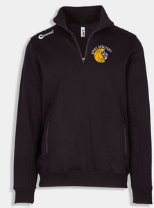 Burnie BasketballHalf Zip Jumper  (F365HZ)