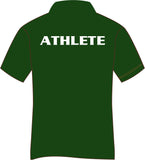 Special Olympics Polo shirt with Back Title.