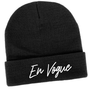 En Vogue Embroidered Beanie