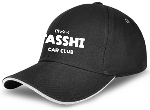 Tasshi Brushed Cotton Cap with White Trim