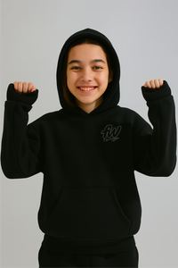 figitwear Kids Hoodie (Black)
