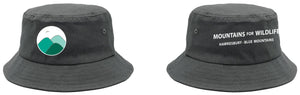 Mountains for Wildlife  Embroidered Cotton Twill Bucket Hat