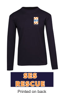 SES Long Sleeve Cotton Tee