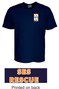 SES Short Sleeve Polyester Tee