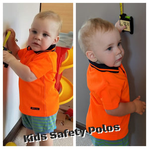 Kids Safety Polo - Custom Printed