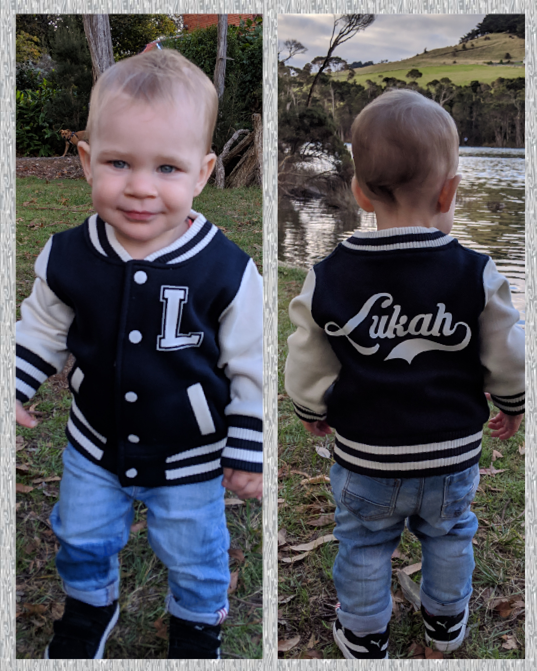 Kids College Jacket Personalised Cassovic Tasmania