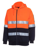 Hi Vis D+N Safety hooded jacket
