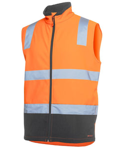 Hi Vis D+N Water Resistant Softshell Safety Vest