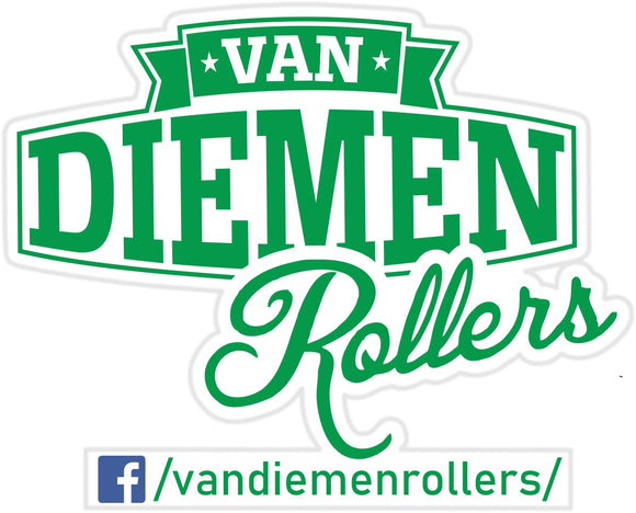 Van Dieman Rollers Car Sticker