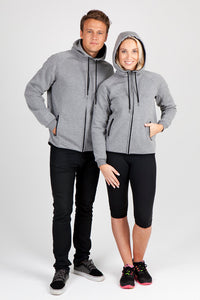 Soft cotton/bonded polar fleece Hoodie