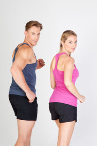 Mens Athletic T-Back Singlet
