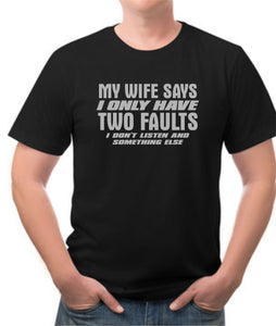 Wife Faults Tee