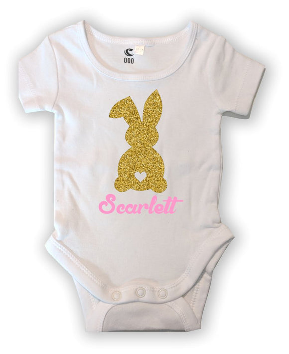 Personalised Glitter Bunny