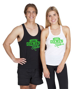 Van Dieman Rollers Racer Back Singlet