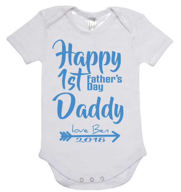 Daddys First Fathers Day Romper