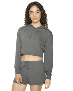 Women's Tr-Blend Crop Hoodie