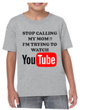 Stop Calling my MOM Kids Tee